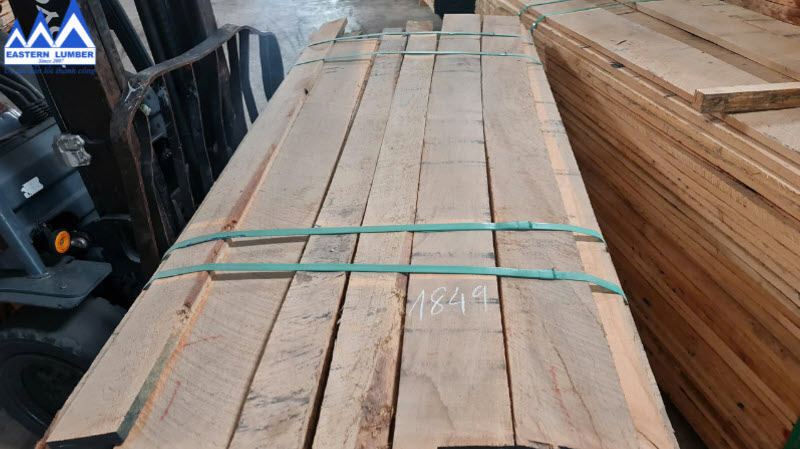 Gỗ sồi Mỹ có đường vân khá đẹp mắt