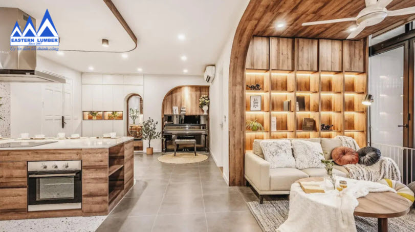 Phong cách Rustic hiện đại