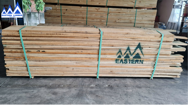 Gỗ xẻ Sồi trắng bền, chắc, thẩm mỹ, dễ gia công