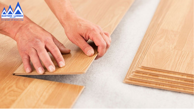 Gỗ xẻ được sử dụng làm ván sàn