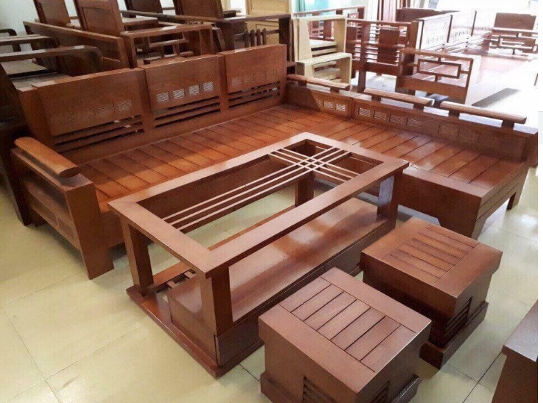 bàn ghế gỗ thủ công