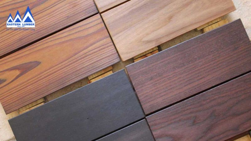 Các màu sắc gỗ biến tính phổ biến