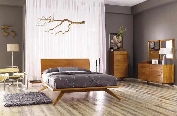  giường gỗ sồi 1m8