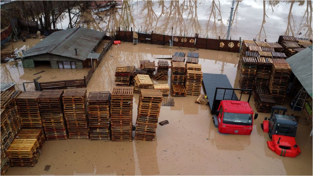 Chile: Lũ lụt làm hàng trăm người mất nhà cửa