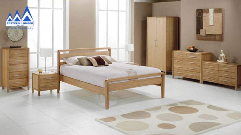 Đồ nội thất làm từ gỗ Tần bì xẻ