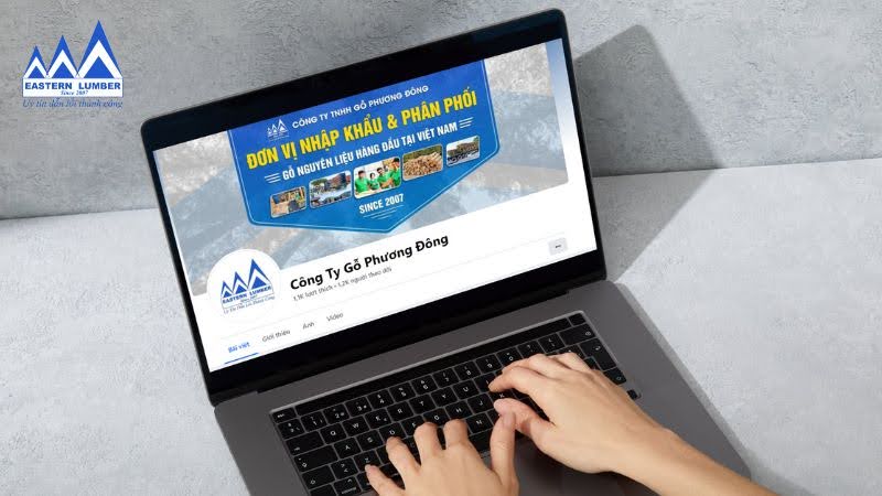 Đặt hàng qua Fanpage của Gỗ Phương Đông