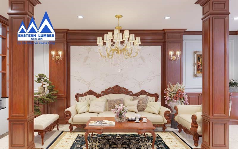 Xu hướng thiết kế nội thất với gỗ tự nhiên cao cấp